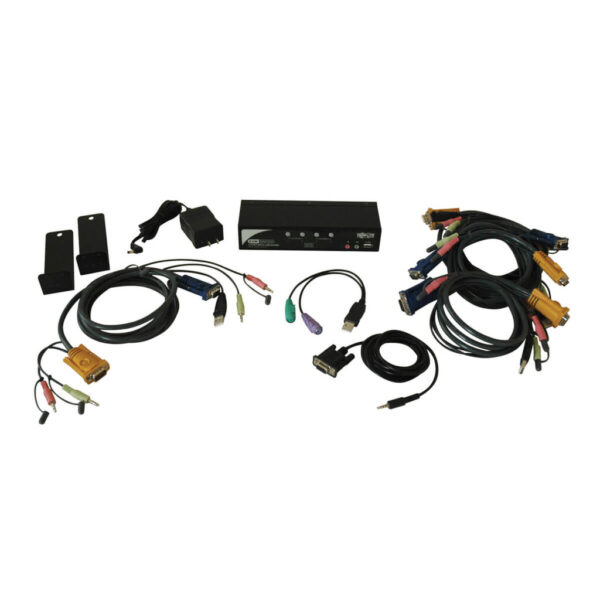 26d339bccaa9c2c5ba2744f5b6c3a151 Tripp Lite series 4-Port KVM Switch with Audio, OSD and Peripheral Sharing