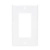 Tripp Lite series Single-Gang Faceplate, Decora Style - Vertical, White, TAA