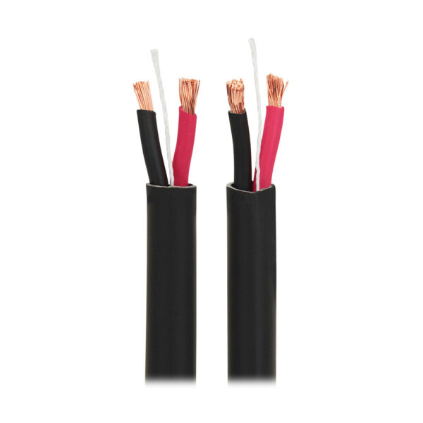 Tripp Lite series 2-Conductor Bulk Speaker Wire, Plenum and Riser Rated, 16 AWG, 250 ft. (76.2 m)