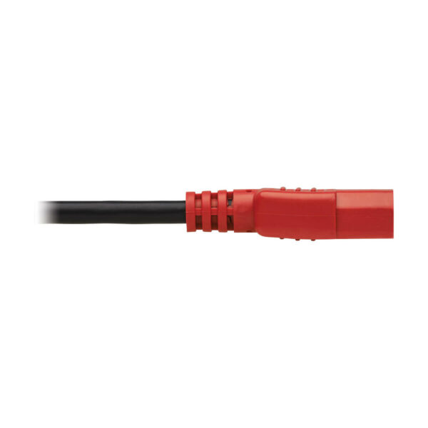 2702c4ca0785684628ea06f31cd15c0b Tripp Lite series PDU Power Cord, C13 to C14 - 10A, 250V, 18 AWG, 4 ft. (1.22 m), Red