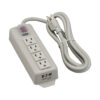 Tripp Lite TLM406NC power extension 1,8 m