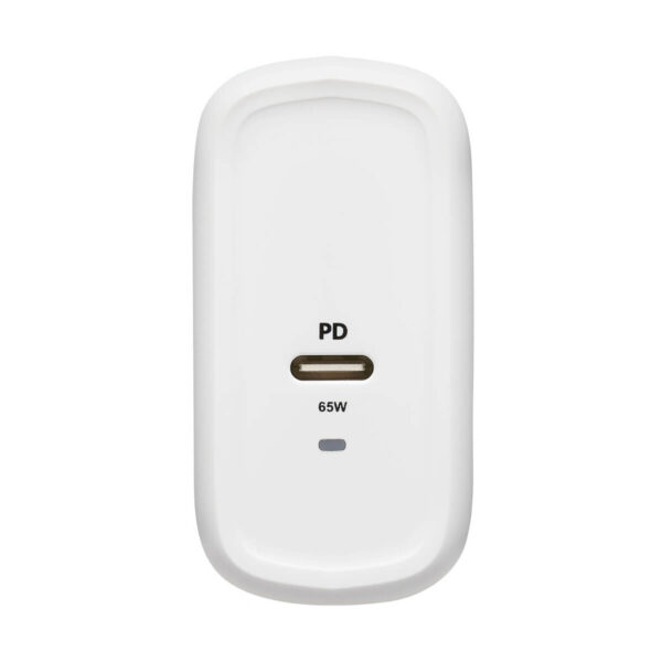 2717169aa6e45424c6b78c15e8a0c9a6 Tripp Lite series Compact USB-C Wall Charger - GaN Technology, 65W PD Charging, White