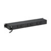 Tripp Lite series 1U Rack-Mount Power Strip, 120V, 15A, 5-15P, 12 Outlets (6 Front-Facing, 6-Rear-Facing), 15 ft. (4.57 m) Cord