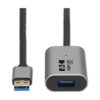 273d679eb011f5a7db54635f54db914d Tripp Lite series USB 3.2 Gen 1 Active Extension Repeater Cable (A M/F), Aluminum Housing, 10 m (32.8 ft.)