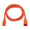 Tripp Lite series Power Cord C14 to C15 - Heavy-Duty, 15A, 250V, 14 AWG, 6 ft. (1.83 m), Orange