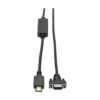 Tripp Lite series HDMI to VGA Active Adapter Cable (HDMI to Low-Profile HD15 M/M), 3 ft. (0.9 m), TAA