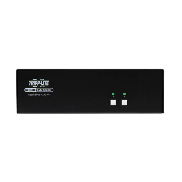276a783cbd7fac705c312d54a2b134fd Secure KVM Switch, 2-Port, Dual Head, HDMI to HDMI, 4K, NIAP PP4.0, Audio, TAA