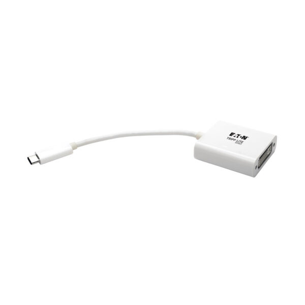 Tripp Lite series USB-C to DVI Adapter with Alternate Mode - DP 1.2, White
