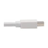 27b048cf19eba145c3b2d0bca5e25f6e Tripp Lite series Mini DisplayPort to HDMI Active Adapter Video Converter (M/F) - 4K 60 Hz, HDR, DP 1.2, White, 6 in.