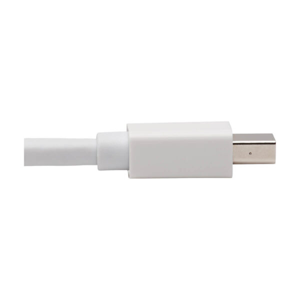 27b048cf19eba145c3b2d0bca5e25f6e Tripp Lite series Mini DisplayPort to HDMI Active Adapter Video Converter (M/F) - 4K 60 Hz, HDR, DP 1.2, White, 6 in.