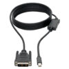 27b667b60d19db1c539597b2171fd643 Tripp Lite series Mini DisplayPort 1.2 to DVI Active Adapter Cable (M/M), 1080p, 10 ft. (3.1 m), TAA
