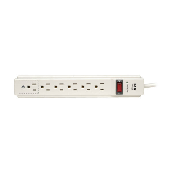 Tripp Lite series Protect It! 6-Outlet Surge Protector, 4 ft. (1.22 m) Cord, 900 Joules, Tel/Fax/Modem Protection