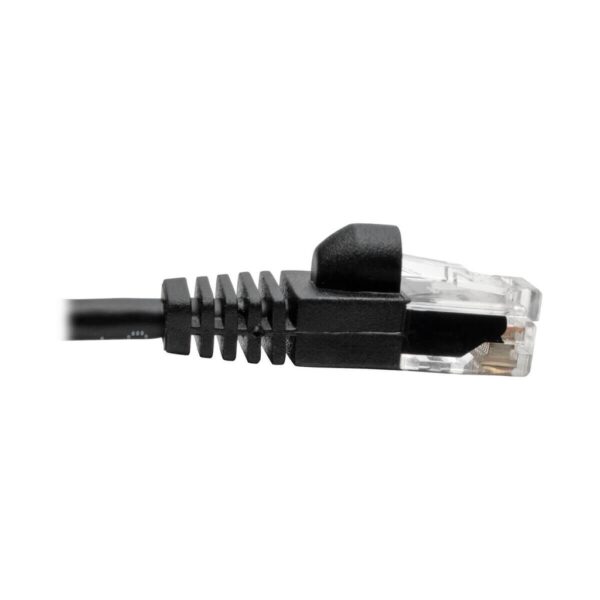 Tripp Lite series Cat6a 10G Snagless Molded Slim UTP Ethernet Cable (RJ45 M/M), Black, 3 ft. (0.91 m)