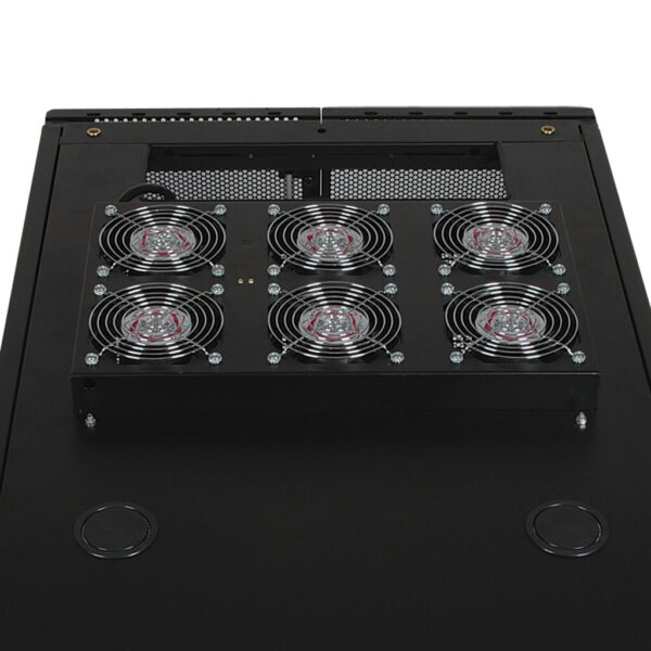 Tripp Lite series SmartRack Roof-Mounted Fan Panel - 6-120V high-performance fans; 630 CFM, 5-15P plug