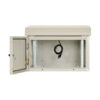 28024b50914b5a824fac4482ad6182e7 Tripp Lite series SmartRack Industrial Enclosure - NEMA 3R, Wall Mount, Metal, Locking, Hinged Back, Fan With Thermal Switch, 28 in. Depth, 9U, Gray