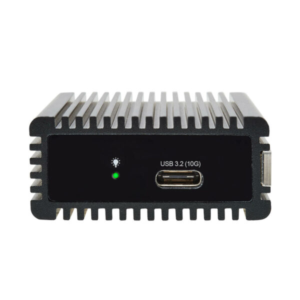 2826ee40a32fd694e62e43dff2659061 Tripp Lite series USB-C to M.2 NVMe and SATA SSD (M-Key) Gaming Enclosure Adapter - USB 3.2 Gen 2 (10 Gbps), LEDs