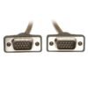 Tripp Lite series Low-Profile VGA High-Resolution RGB Coaxial Cable (HD15 M/M), 6 ft. (1.83 m)
