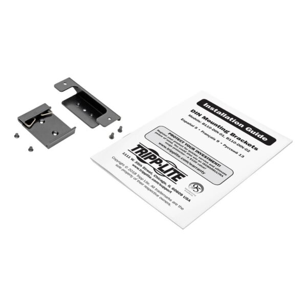 Tripp Lite series DIN Rail-Mounting Bracket for Digital Signage, Version 2 - 65 mm Mounting Distance