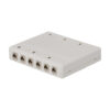 28dfb0bffdeeaa5c51b97a1750473ab7 Tripp Lite series Surface-Mount Box for Keystone Jacks - 12 Ports, White, TAA