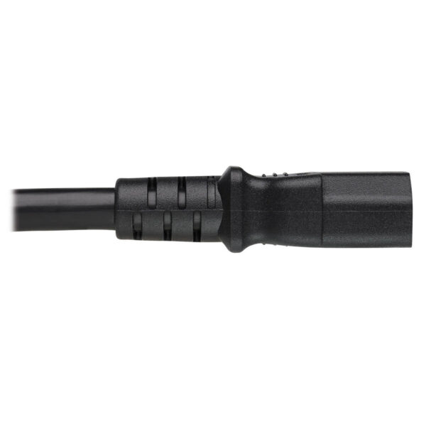 Tripp Lite series Splitter Cable, Heavy-Duty, C20 to 2x C13 - 15A, 100-250V, 14 AWG, 2 ft. (0.61 m), Black