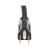 291b234174b2a3df6f991616515a8e35 Tripp Lite series Extension Cord Y Splitter, NEMA 5-15P to 2x NEMA 5-15R - Heavy Duty, 15A, 120V, 14 AWG, 1 ft. (0.3 m), Black