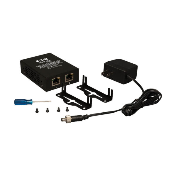 Tripp Lite series 2-Port VGA over Cat5/6 Splitter/Extender, Box-Style Transmitter for Video/Audio, Up to 1000 ft. (305 m), TAA