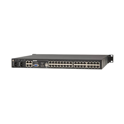 293a29478b312d1574c4cc176c0dfc44 Eaton 32-Port Cat5e KVM over IP Switch - Virtual Media, 2 Remote/1 Local User, HDMI Output, 1U Rack-Mount, TAA