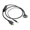 2969aa390be87ddf7362bc5617fe9f71 Tripp Lite series HDMI to VGA + Audio Active Adapter Cable (HDMI to Low-Profile HD15 + 3.5 mm M/M), 15 ft. (4.6 m), TAA