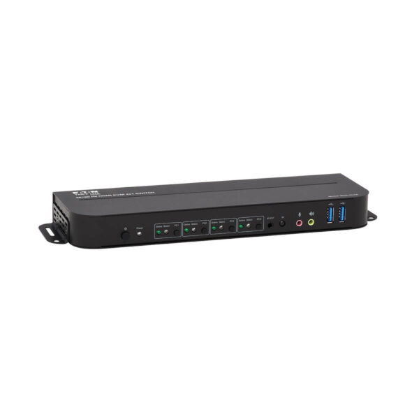 2973073ec2451dabc4291c2b9d1540a2 Tripp Lite series 4-Port HDMI/USB KVM Switch - 4K 60 Hz, HDR, HDCP 2.2, IR, USB Sharing