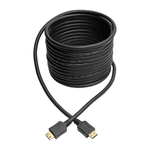 Tripp Lite series High-Speed HDMI Cable, Gripping Connectors, 4K (M/M), Black, 20 ft. (6.09 m)