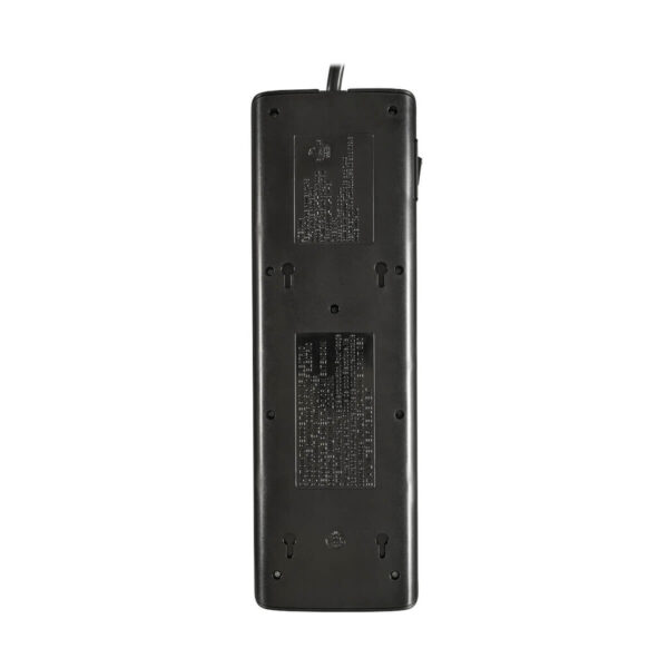 Tripp Lite series Protect It! 10-Outlet Surge Protector, 8 ft. (2.43 m) Cord with Right-Angle Plug, 2395 Joules, Tel/DSL Protection, Black Housing
