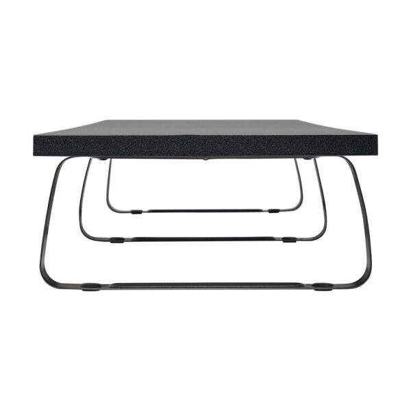 Tripp Lite series Extra-Wide Dual-Monitor Riser for Desk, 39 x 10 in. - Wood, Black
