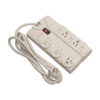 29ae1d8ab2851b865e734f502aa962c2 Tripp Lite series Protect It! 8-Outlet Surge Protector, 8 ft. Cord with Right-Angle Plug, 1440 Joules, Diagnostic LEDs, Light Gray Housing