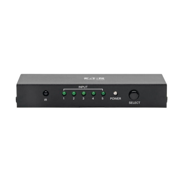 29c6c36b573baaf064b2baa9d981b774 Tripp Lite series 5-Port HDMI Switch with Remote Control - 4K 60 Hz, UHD, 4:4:4, HDR, 3D
