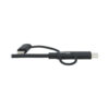 29cd7667894985175a05e151b49ad794 Tripp Lite series Universal USB-A to Lightning, USB Micro-B and USB-C Sync/Charge Cable (M/3xM), MFi Certified, Black, 6 ft. (1.8 m) - M101-006-LMC-BK