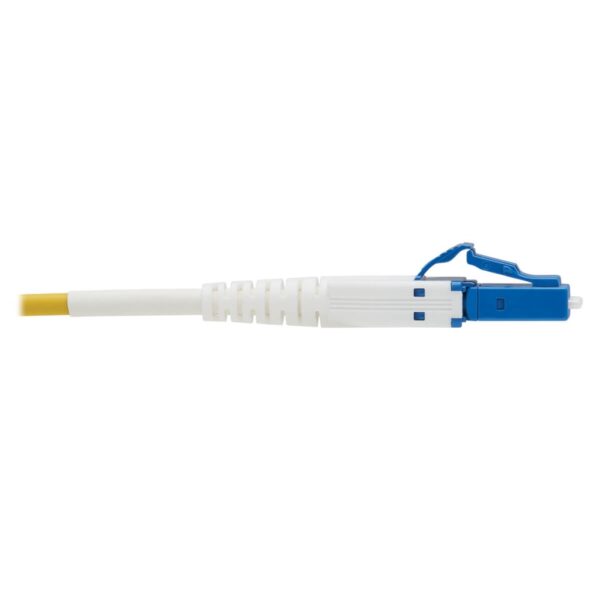 Tripp Lite series 100G Duplex Singlemode 9/125 OS2 Armored Fiber Optic Cable (LC/LC Duplex M/M), LSZH, Yellow, 30 m (98.4 ft.)