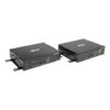 Tripp Lite series DisplayPort over Fiber Extender Kit, Transmitter/Receiver, 4K, 4:4:4, RS-232, IR, Multimode LC, 985 ft. (300 m), TAA