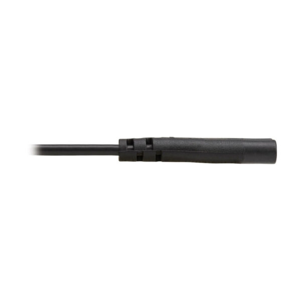 2a4ef88cd09f6110e9ca1e42ead2f377 Tripp Lite series 2-Slot Non-Polarized Replacement Power Cord, 1-15P to C7 - 10A, 120V, 18 AWG, 6 ft. (1.83 m), Black