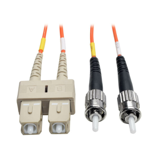 Tripp Lite series Duplex Multimode 50/125 Fiber Patch Cable (SC/ST), 2M (6 ft.)