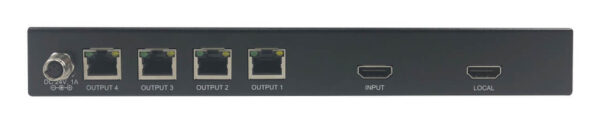 Tripp Lite series 1x4 HDMI over Cat6 Splitter for Medical Applications, 4K 60 Hz, HDR, 4:4:4, PoC, 50-230 ft. (15-70 m), TAA