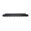 Tripp Lite series SmartRack 1U High Capacity Horizontal Cable Manager - Finger duct with dual-hinge cover