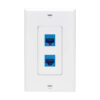 2adcce72d457eac272938a8e372cb379 Tripp Lite series Center Plate Insert, Decora Style - Vertical, 2 Ports, TAA