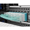 Tripp Lite series 10Gb/40Gb/100Gb Duplex Multimode 50/125 OM3 LSZH Fiber Patch Cable with Push/Pull Tab Connectors (LC/LC), Aqua, 3M (9.8 ft.)