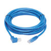 Tripp Lite series Up-Angle Cat6 Gigabit Molded UTP Ethernet Cable (RJ45 Right-Angle Up M to RJ45 M), Blue, 15 ft. (4.57 m)