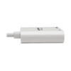 Tripp Lite series USB-C to HDMI Adapter (M/F) - 4K 60 Hz, 60W PD Charging, HDCP 2.2, White