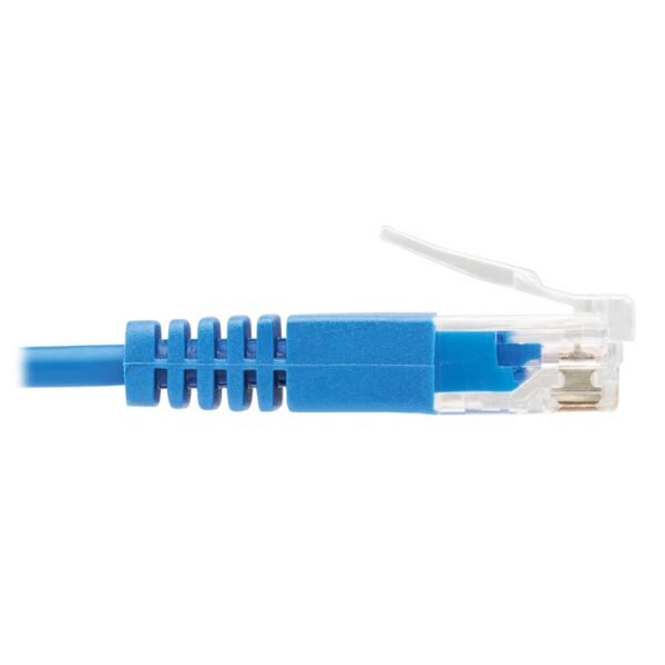 Tripp Lite series Cat6 Gigabit Molded Ultra-Slim UTP Ethernet Cable (RJ45 M/M), Blue, 10 ft. (3.05 m)