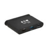 Tripp Lite series USB-C Multiport Adapter - 4K HDMI, USB 3.x (5Gbps) Hub Port, Self-Storing Cable, 100W PD Charging, Black