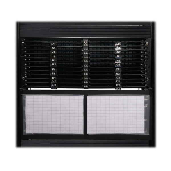 2b7d8cc8384e3faeb2244392ec3b9093-1 Tripp Lite series High-Density Panel Fiber Splice Enclosure - 24 Splicing Cassettes, 576 LC/UPC SM 0.9 mm, 1.5 m Pigtail, 4U Rack