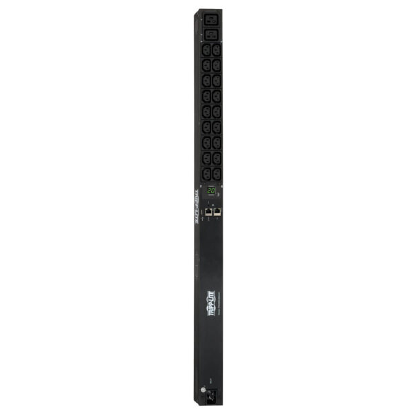 2bb79431e3c1d47604d8d9e938a89655 Eaton 3.7kW Single-Phase 208/230V Monitored PDU - LX Platform, 18 C13, 2 C19 Outlets, C20 / L6-20P Inputs, 0U 900mm Height, TAA