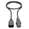 Tripp Lite series Power Extension Cord, Locking C13 to C14 PDU Style - 10A, 250V, 18 AWG, 3 ft. (0.91 m)